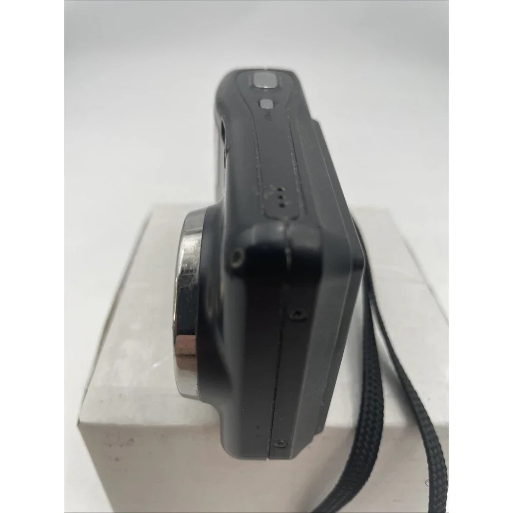 GE RS1200 12.4MP Digital Camera 3X Zoom+Battery+SD Card Black